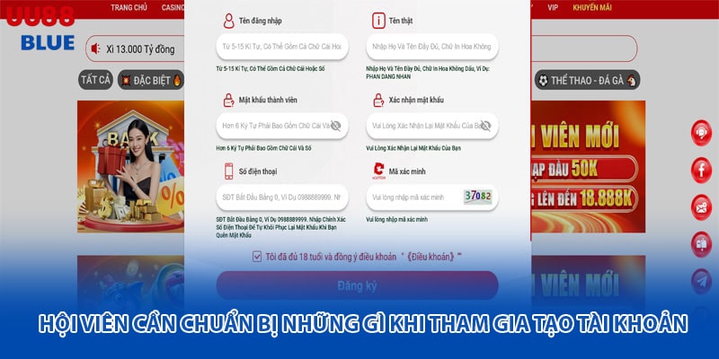 Thông tin người dùng một cách đầy đủ và chính xác